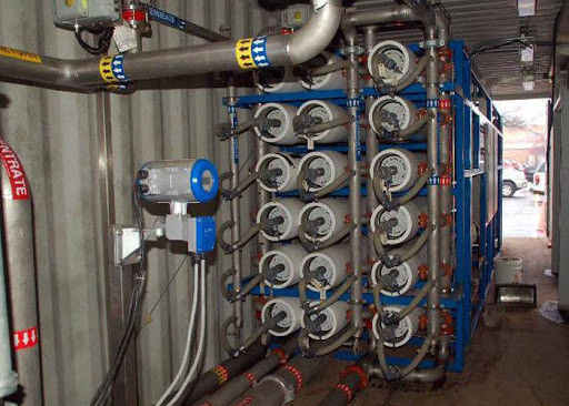 PLC Control Industrial Reverse Osmosis Water Filter System Stainless Steel