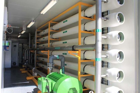 máquinas industriales de la desalación del agua del sistema de ósmosis reversa 380V RO